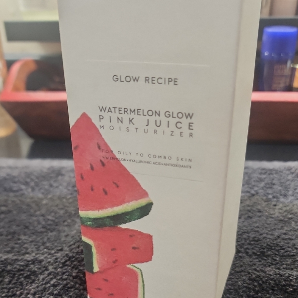 Glow Recipe Watermelon Glow Moisturizer with Pink and Green Accents